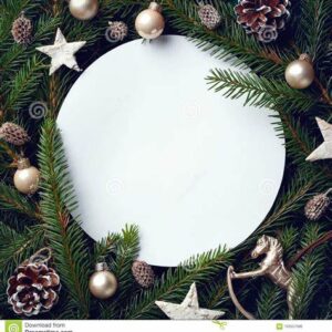 Ornamento natalino personalizado com a sua foto em acrílico - 9 cm de diâmetro